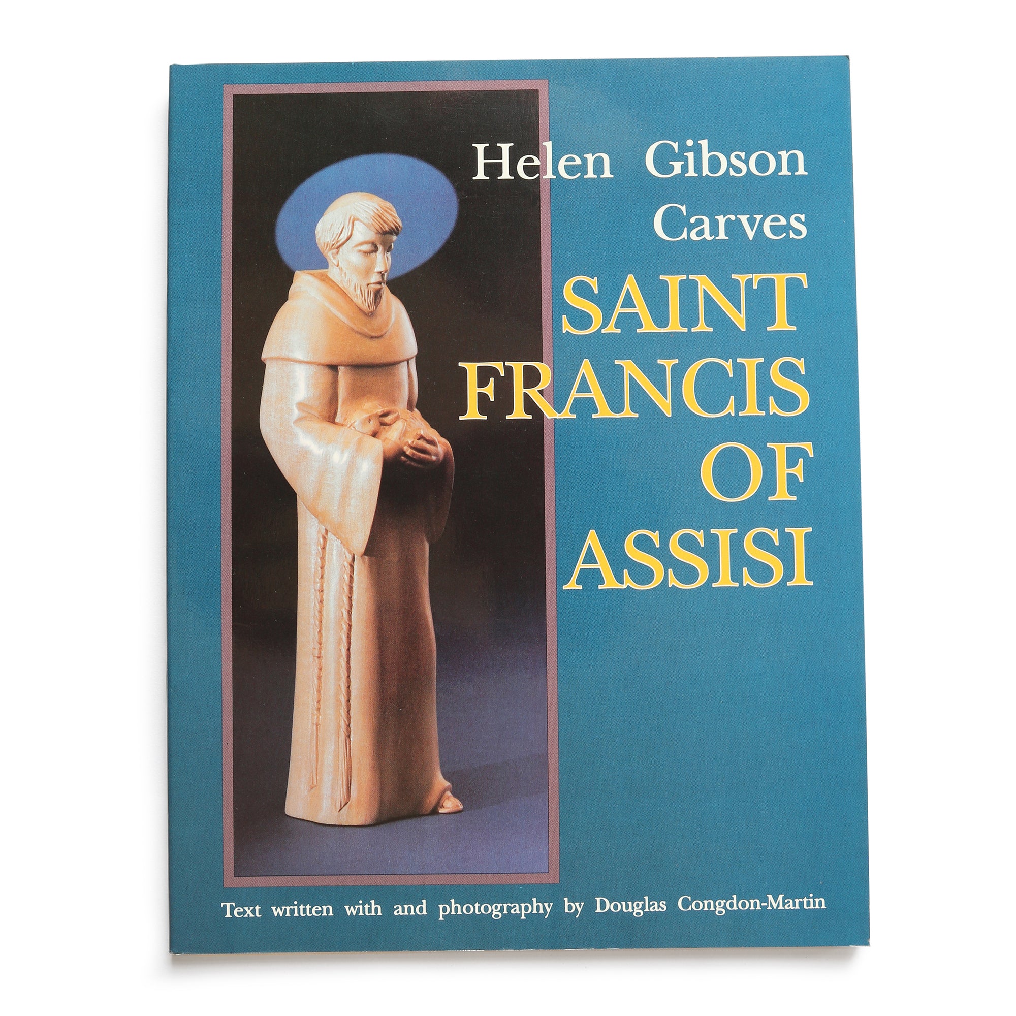 Helen Gibson Carves Saint Francis of Assisi