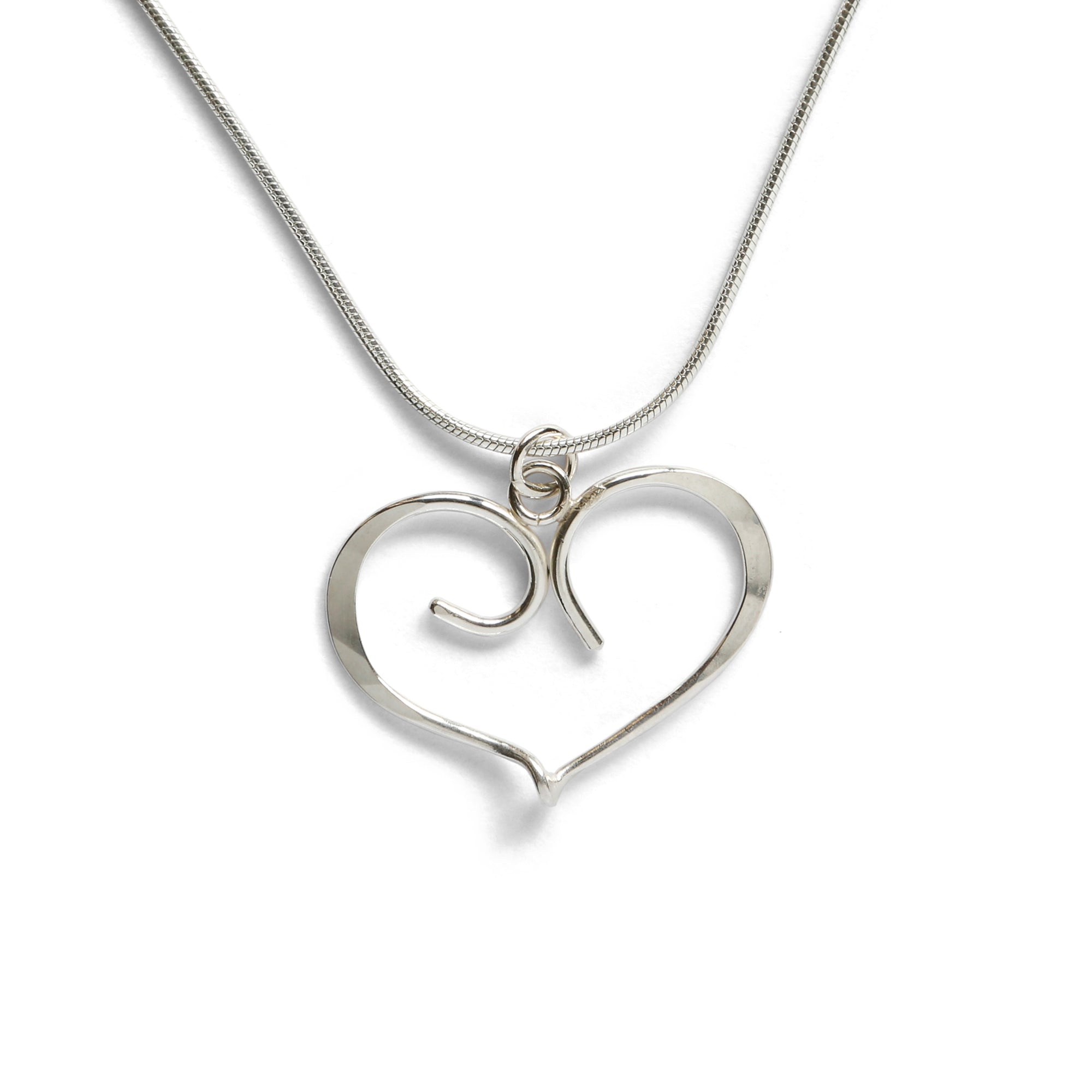 Forged Heart Necklace
